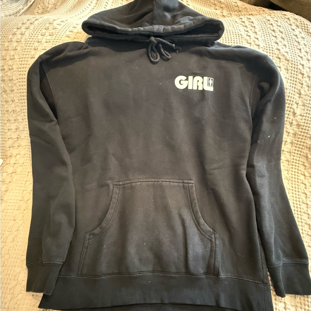 Black Hoodie with GIRL Logo